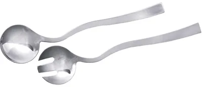 Produktbild von Salatbesteck, Salatset, Besteckset, 2-teilig, Edelstahl, 29cm Länge