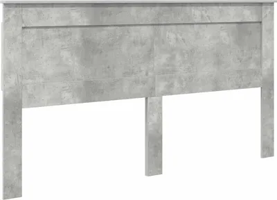 Produktbild von vidaXL Kopfteil mit Kopfteil Beton Grau 200 cm Holzwerkstoff