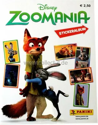 Image de Disney Zoomania - Sammel-Sticker - Stickeralbum