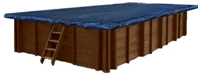 Produktbild von Interline Summer Winterabdeckung Bali blau 210x210 cm