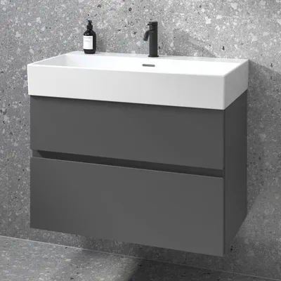 Produktbild von Ideal Standard Lastani Waschtisch mit Unterschrank und Waschtischarmatur 81,5 cm