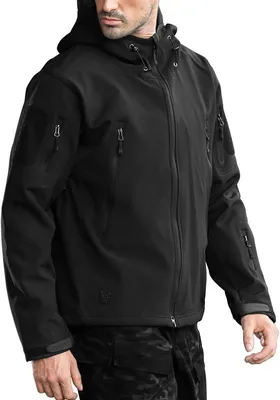 Immagine prodotto di Giacca da uomo blu navy, giacca impermeabile invernale, giacca da esterno