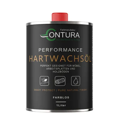 Produktbild von Contura 1Liter Performance Hartwachsöl Farblos Natur Holz-Öl Parkett Treppen Möbel uvm