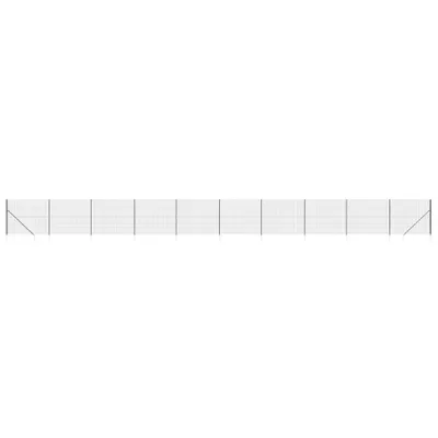 Image de Clôture en treillis métallique et ancrage anthracite 2,2x25 m