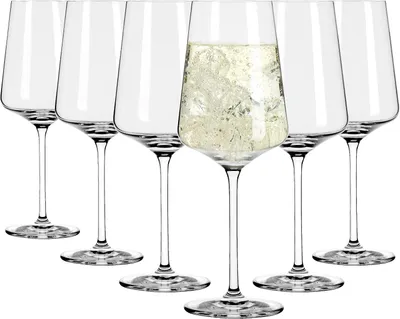 Produktbild von Weingläser-Set – Kristallgläser – Zum Weinprobieren – Spülmaschinenfest – 400 ml – Transparent