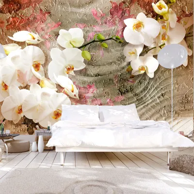 Produktbild von Basera Fototapete Orchideenmotiv b-C-0091-a-d, Vliestapete, 300x210 cm