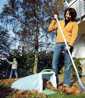 Produktbild von Gartensammler 120-240L Laubsammler Garten Laubtasche Mülleimer Laubsack (033)