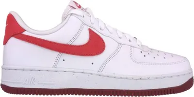 Produktbild von Nike Air Force 1 '07 FQ7626-100 Weiß/Adobe-Teamrot 38