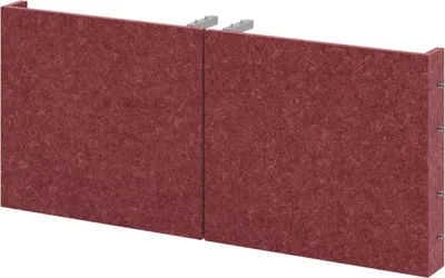 Produktbild von HAMMERBACHER FlexWall Türen bordeaux 32,6 cm
