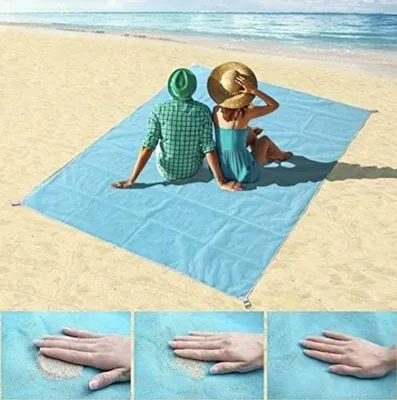 Produktbild von Strandmatte Sandfrei Stranddecke Picknick Decke Campingdecke Strand Tuch 150x200