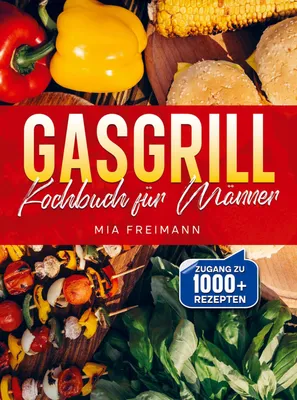 Produktbild von Gasgrill Kochbuch für Männer