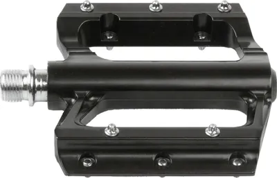 Image de M-Wave Flat pédale de vélo BMX vélo pédale plate en aluminium 9/16" axe singlespeed mountainbike plate-forme de pédales