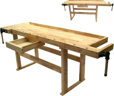 Produktbild von Hobelbank 2110 Werkbank Holzwerkbank 06047 Hobeltisch Holz Hobel Arbeits Werktis