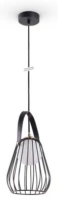 Produktbild von Pendelleuchte Wohnzimmer Vintage G9 Käfigleuchte Esszimmer Metall Industrial