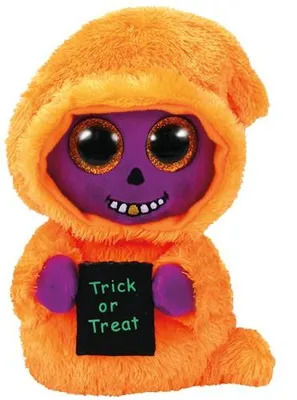 Produktbild von TY Beanie Boos M 24cm Glubschi Skelton Sensemann Halloween Stofftier PLüschtier