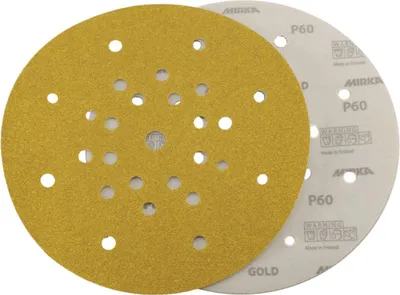 Produktbild von Mirka GOLD 225mm Grip 27H Schleifpads 1 Stk. 60