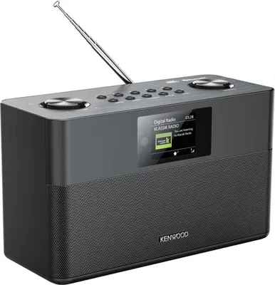 Produktbild von Kenwood CR-ST80DAB-B, Persönlich, Digital, DAB, DAB+, FM, 87,5 - 108 MHz, 174.928 - 239.200 MHz, PTY