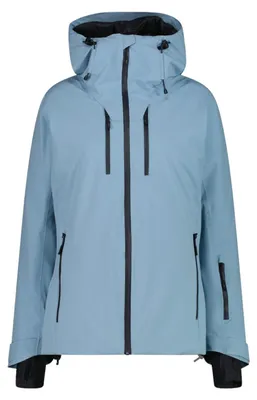 Productafbeelding van CMP Damen ski-jas, stretch, Clima Protect, met capuchon, blauw, maat 38