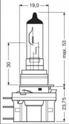 Produktbild von Osram Glühlampe, Fernscheinwerfer  64176