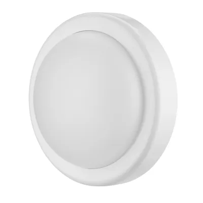 Produktbild von REV Aussenleuchte, LED Wand- Deckenlampe, 14W, IP44, Ø20cm, bis 25.000h, weiss