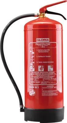 Obrázok produktu pre Prenosný hasiaci prístroj GLORIA PD 12 GA 002141.0000 Požiarna trieda 55A/233B
