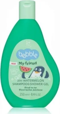 Produktbild von Shampoo und Körperwaschgel 250 ml Wassermelone / Bebble