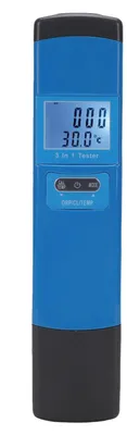 Imagen del producto de Kit digital para medir el pH, ORP, cloro y temperatura del agua, con medición precisa y rápida, pantalla retroiluminada y multifunción, ideal para jacuzzis y piscinas