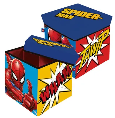 Obrázok produktu pre Úložný priestor na hračky Spiderman 30 × 30 × 30 cm
