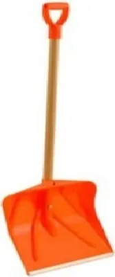 Produktbild von Schneeschaufel 132cm Gesamthöhe, 44cm Blattbreite, Aluminiumkante, Holzstiel