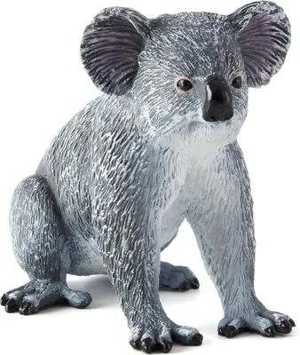 Obrázek produktu pro Mojo Fun Koala Bear, 3 rok/roky, Wildlife, Šedá, Černá, Bílá, Polyvinylchlorid (PVC)