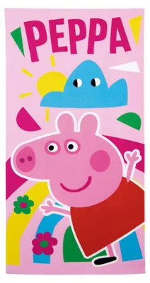 Produktbild von Badetuch Peppa Pig – 70 x 140 cm