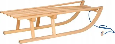 Obrázok produktu pre Sane 90cm drevené sane detské sane drevené sane pre deti