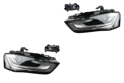 Immagine prodotto di Johns, set di fari adatto per Audi A4 8K 02/12- Xenon D3S Li. & Re. + fendinebbia 8K0941043C 8K0941043 8K0941044 8K0941044C 8K0941699A 8K0941700