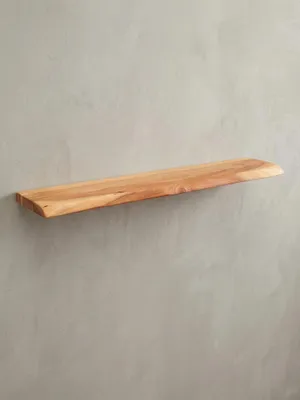 Technisches Bild des Wandregals mit exakten Maßen: Länge 115 cm, Tiefe 25 cm und Höhe 4 cm für die präzise Wandmontage._#sku_BARWL5.974#