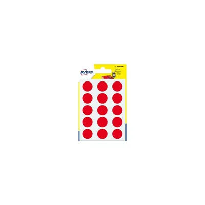Produktbild von Avery PSA19R, Rot, Rund, Permanent, Papier, 6 Stück(e),