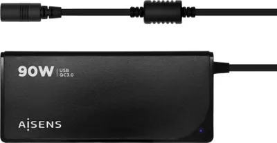 Immagine prodotto di Cavo di ricarica per laptop Aisens ASLC-90WAUTO-BK Universale