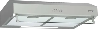 A Gorenje range hood is shown against a white background.