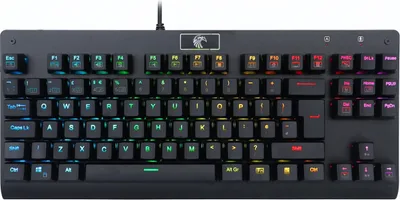 Produktbild von Gaming Mechanische USB Tastatur aus Aluminiumlegierung 88 Tasten RGB Backlight Gamer
