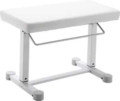 Obrázek produktu pro König & Meyer 14080-000-76, Muzikantská lavička, Klavír, Bílá, Polstrované sedadlo, Koženka, 450 - 600 mm
