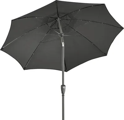 Obrázok produktu pre Stolový tienidlo, výška 220 cm, hliník, tmavošedá farba