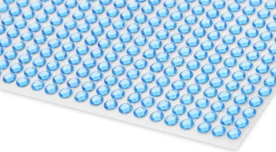 Obrázek produktu pro Ozdobné krystaly pro dekoraci 6 mm, modré 1 balení.