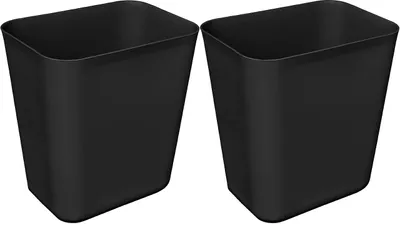 Productafbeelding van Nipogear Kleine prullenbak, 6 liter. Plastic afvalbak, rond, voor de keuken. Vuilnisbak