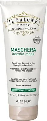 Produktbild von Il Salone Milano Keratin Mask 250ml - Maske für geschädigtes Haar