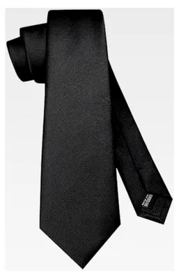 Produktbild von Schwarze Krawatte für Herren
