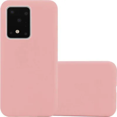 Produktbild von Cadorabo Hülle für Samsung Galaxy S20 ULTRA Schutzhülle in Rosa Handyhülle TPU Silikon Etui Case Cover