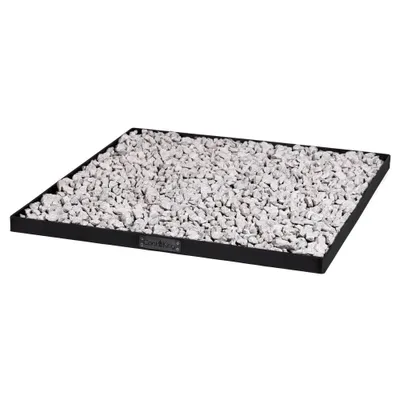Zdjęcie produktu dla CookKing 111035 Kwadratowa podstawa misy paleniskowej do kamieni dekoracyjnych 60x60 cm