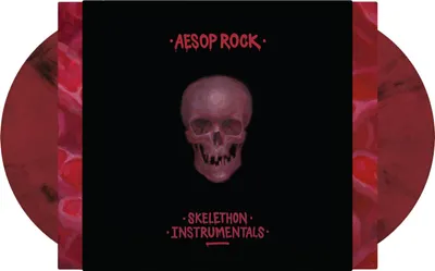 Zdjęcie produktu dla Aesop Rock - Skelethon - Instrumentals (Limited Edition) (Red & Black Marbled Coloured) (2 LP)