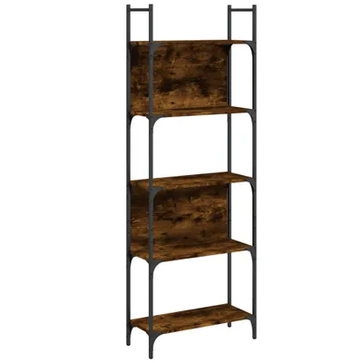 Zdjęcie produktu dla vidaXL Regał 5 półek dąb wędzony 60,5x24x166,5 cm materiał drewnopochodny