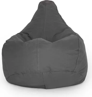 Image de Hanah Home, Damla - Grey, pouf, gris, 80 x 30 x 75 cm