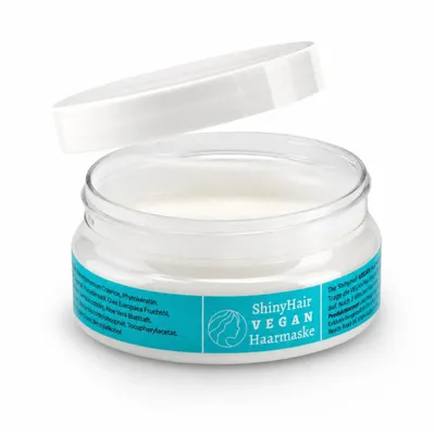 Produktbild von Haarmaske gegen Haarausfall in den Wechseljahren für Frauen – Vegane Keratin Haarkur mit Rosmarinöl & Arganöl für schnelleres Haarwachstum und glänzen